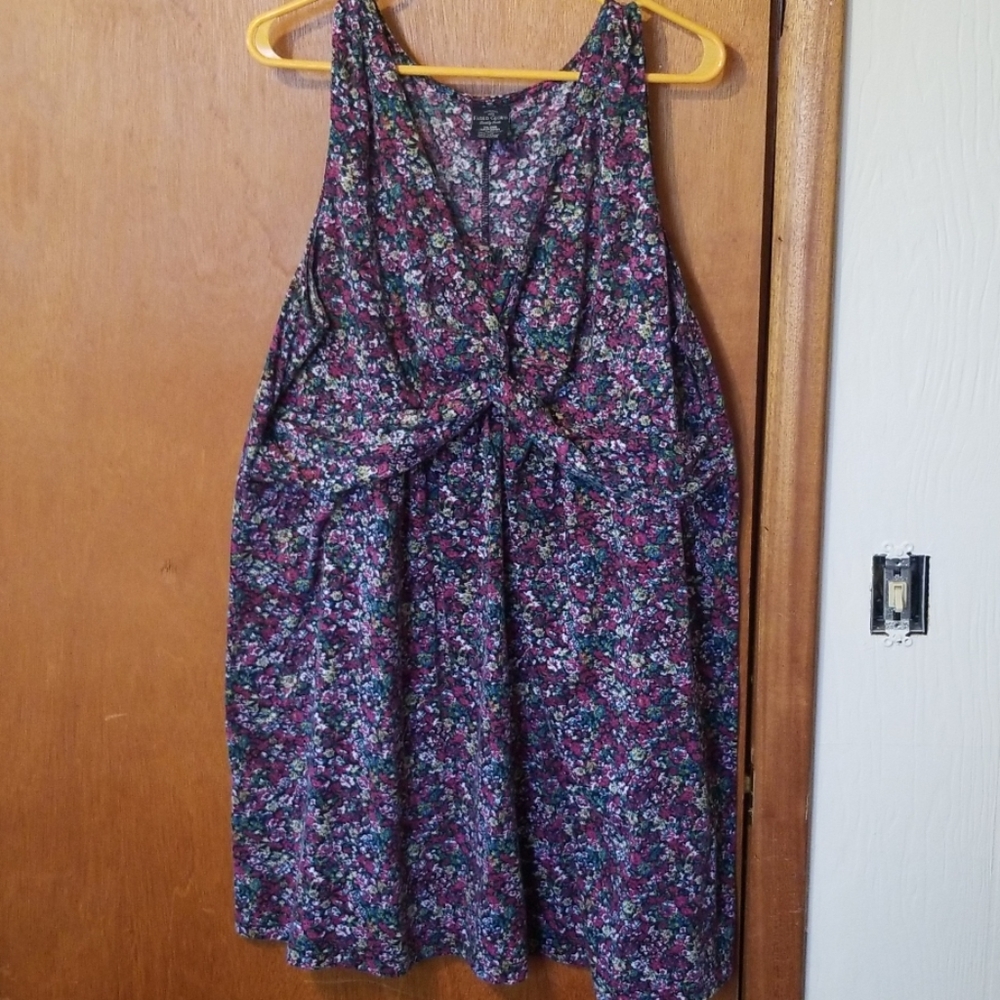 Pretty tunic length tank top
